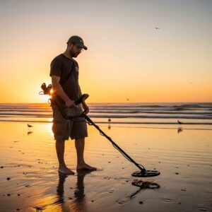En moderne metaldetektor er et teknologisk mesterværk